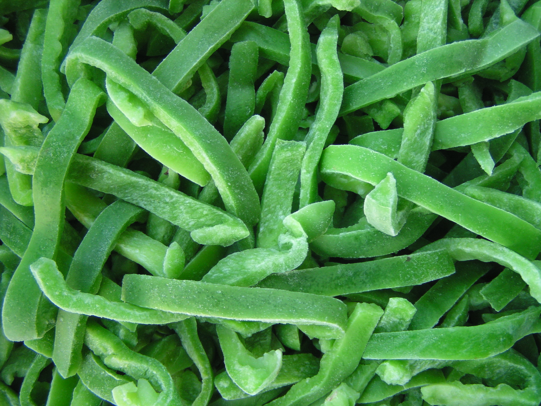 Green Peppers Strips